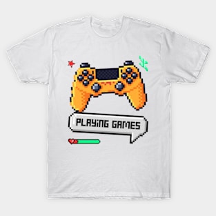 playing games T-Shirt T-Shirt